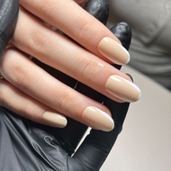 Manicure Nails Simple White Edge Manicure Nails Removable Wearable Nails Premium Nails 2026.7.31