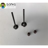 Motorcycle engine intake valve exhaust valve oil seal For Haojue Suzuki LINDY125R UZ125 HJ125T-18-22