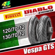 ยางเวสป้า Pirelli  vespa SprintGTS  Honda Msx110/70-12 120/70-12