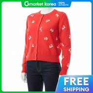 MAISON KITSUNE FANCY FOX EMBROIDERED CARDIGAN NW00504KF0001-P641 팬시 폭스 자수 가디건 819