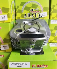 [ ARATA ] EX5 HI-POWER EX5 DREAM WAVE WAVE100 CLASS 1 RACING BLOCK SET 53MM 56MM - ARATA