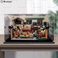 ❤️手办模型收纳盒Acrylic Display Case/ Box Storage Box,lego Friends Cafe 21319 Building Block Model Figure B