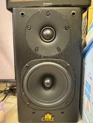 英國Castle 書架喇叭一對