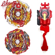 Laike Beyblade Burst Flame B-172 World Spriggan B172 Gyro with Launcher Handle Set