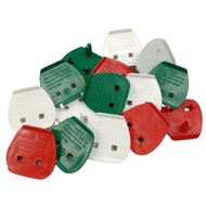 13A safety switch socket plug key 2 pin to 3 pin converter