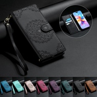 Flip Case for Honor X5c X5b Plus X6a X6b X6c X6d X7d X8a X8b X8c X9b X9c X9d 5G Casing Mandala PU Le