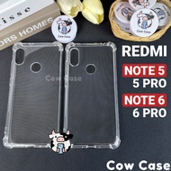Redmi Note 5 / Note 6 Pro Case Shockproof Flexible Silicone In Cowcase |Xiaomi Phone Case Protects The camera Comprehensively