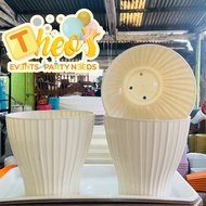 5PCS 8x8.5 Code 685 Shell type Cup noodles big inches classy Pots Large Round Pot Pots Plants All About Home