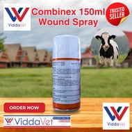 Combinex Wound Spray 150ml for pets Combinex wound spray for dogs Combinex