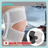 Japan 2 Springs Breathable Knee Guard/ Pad/ Support Patella Running Jogging Knee Protector for Sprai