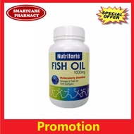 Nutriforte Fish Oil 1000mgx100's