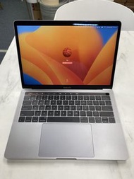 2017macbook pro 13吋 4thunderbolt Touch Bar 2core i5-3.1GHz 8GB RAM 256SSD 太空灰色 香港行貨 淨機 不議價 可預約到門市睇機