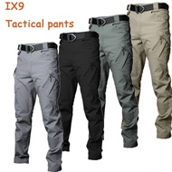 ew Men Fashion Tactical Pants Outdoor Wear Resistant Cargo Pants Men's Multiple Pocket Waterproof Tr