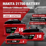 MAKITA  5/10/15 Cell 21700 Battery Lithium Li-Ion 21V Battery for High Power Tools Cordless Drill Ba