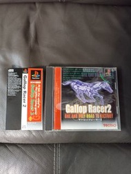 PS1 Gallop Racer 2 行版 有側紙 PS3 主機可玩