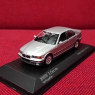 Diecast BMW 3 Series E36 1991 Silver 1:43 by Minichamps
