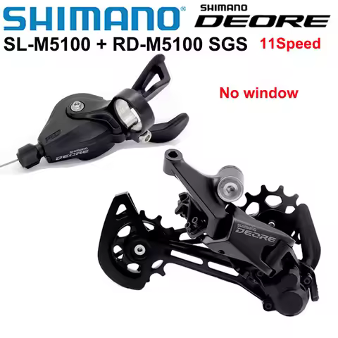 SHIMANO DEORE 1x11S Groupset MTB M5100 11v Rear Derailleur Shifter Lever Mountain Bike
