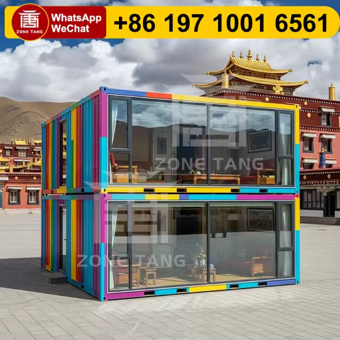 Prefab Cabins Shop Earthquake Resistant Flat Pack House Multi Room Temporary Affordable Container Ho