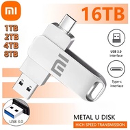 1TB 2TB 4TB 8TB 16TB  2 In 1 Flash Drive High speed Metal USB Flash Drive Type-C U Stick For SmartPh