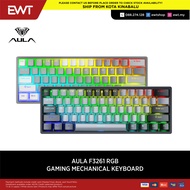 AULA F3261 BLUE SWITCH RGB GAMING MECHANICAL KEYBOARD 100% ORIGINAL