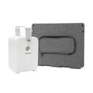 【Roommi】 65W太陽能電板+多功能行動電源供應器 小電寶 白色