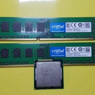 intel i5 2400 CPU WITH 2 PCS of  MICR...
