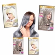Miranda Hair Color, Pewarna Rambut Ash Blonde Grey Bleaching
