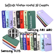 Colorful SoftCase Samsung A02 M02 A21S 3D Camera Candy Macaron