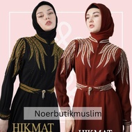 WO Hikmat Fashion Original A3006 Abaya Hikmat� noerbutikmuslim Gamis