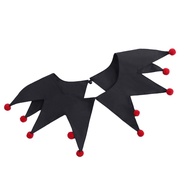 Wellb Christmas Clown Costume Collar Detachable Collar Jester Neckpiece For Cocktails