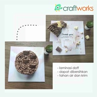 CUSTOM CAKE BOARD | HIDDEN MESSAGE CAKE BOARD