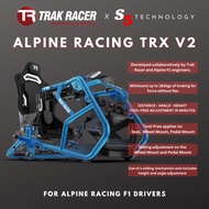 Trak Racer ALPINE RACING TRX V2 / simulator / racing rig / sim racing cockpit wheelstand / racing si