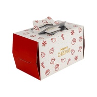 Log Cake Box 13.375X7X5.875"H/Xmas Party