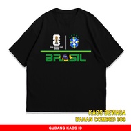Brazil V8 T-Shirt Warehouse - Brazil Fans Edition T-Shirt - Brazil Football Club - Unisex Football T