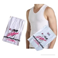 PUTIH Singlet Kaos Dalam - Men's Singlet Brand Swan/Swan Brand Special White