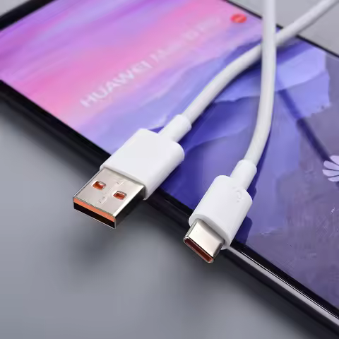 Original 6A 66W 100W Fast Charge Wire Cord 100/150/200 CM Type C Cable For HUAWEI Mate 80 70 60 Pro 