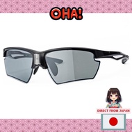 A-FIT Instant Dimming Sunglasses Men's Polarized Sports Sunglasses UV99.9% Cut Asian Fit Design Blac