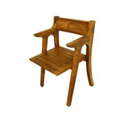 【吉迪市100%全柚木家具】RPCH016B 柚木原木餐桌椅 休閒椅 椅子