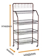 Ready stock  694/Rack Besi/Rack/Rack Pelbagai Guna/Rack Dapur/Rack Pinggan//Metal Rack/Drying Rack