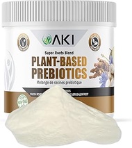 AKI Plant-Based Prebiotic Blend (6 oz / 170 g) Great Source of FOS & Inulin | Nourish Intestinal Flo