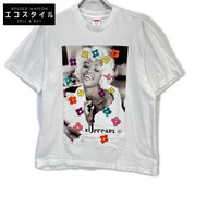 Supreme Naomi 白色印花T卹，M碼 [二手]