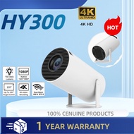 [HY300 4K Smart Projector, Android 11, 5G Wifi, Bluetooth, 180° Rotation] <HY300 4K Portable Smart P