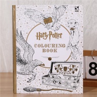 Harry Potter Anti-stress Benefits Coloring Book Students Graffiting Drawing Sketchbook  Art Statione