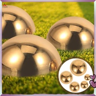 Mirror Semi Sphere Wall Decor Gazing Spheres Globe Decoration Steel Hemisphere