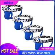 4ชิ้นที่นิยมผ้าฝ้ายผู้ชายทองและจีสตริงผู้ชายกางเกงแห้งเร็ว Tanga เกย์เซ็กซี่ผู้ชายชุดชั้นใน Jockstra