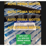 FAN VAN V BELT FANTALI 6PK1257 ALL NEW RIO GRAND AVEGA i-20 i20 6PK-1257
