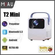 WAJIB PUNYA T2MINI PROYEKTOR HP ANDROID 5G WIFI 4K HOME PROJECTOR DISPLAY PROYEKTOR MINI PORTABLE HP