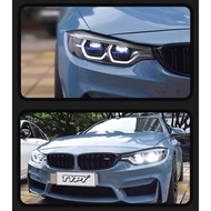 BMW F32 F36 2013 2014 2015 2016 2017 2018 M3 M4 front led headlamp headlight head lamp light DRL bod