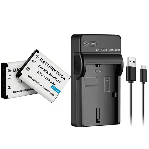 EN-EL19 ENEL19 Li-ion Battery for Nikon Coolpix S2500 S2600 S2700 S2750 S3100 S3200 S3300 S3400 S350