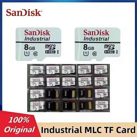 Original SanDisk 8GB 16GB 32GB TF Card Industrial Wide Temperature MLC microSDHC Industrial Grade Me